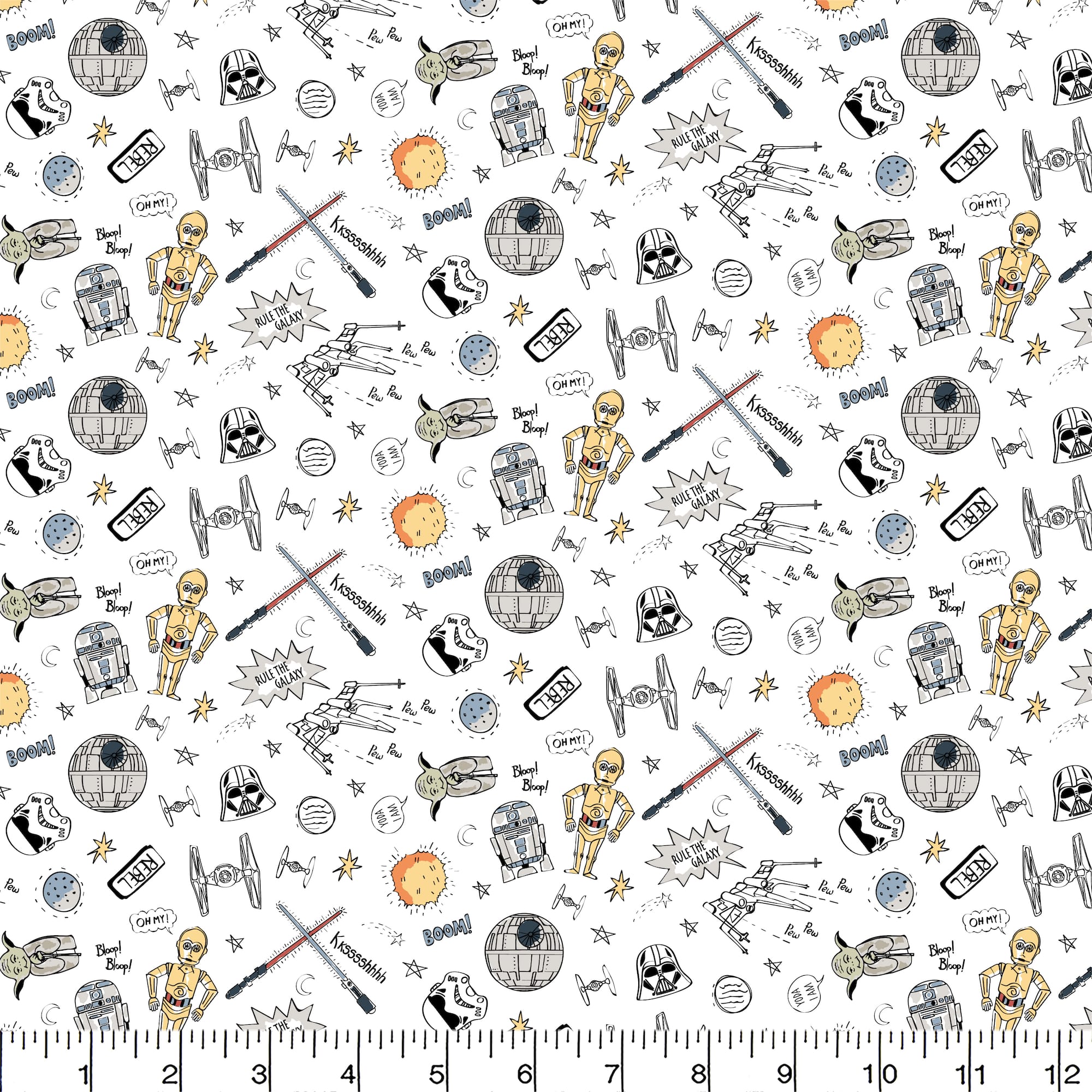 Star Wars™ Astro Cotton Fabric